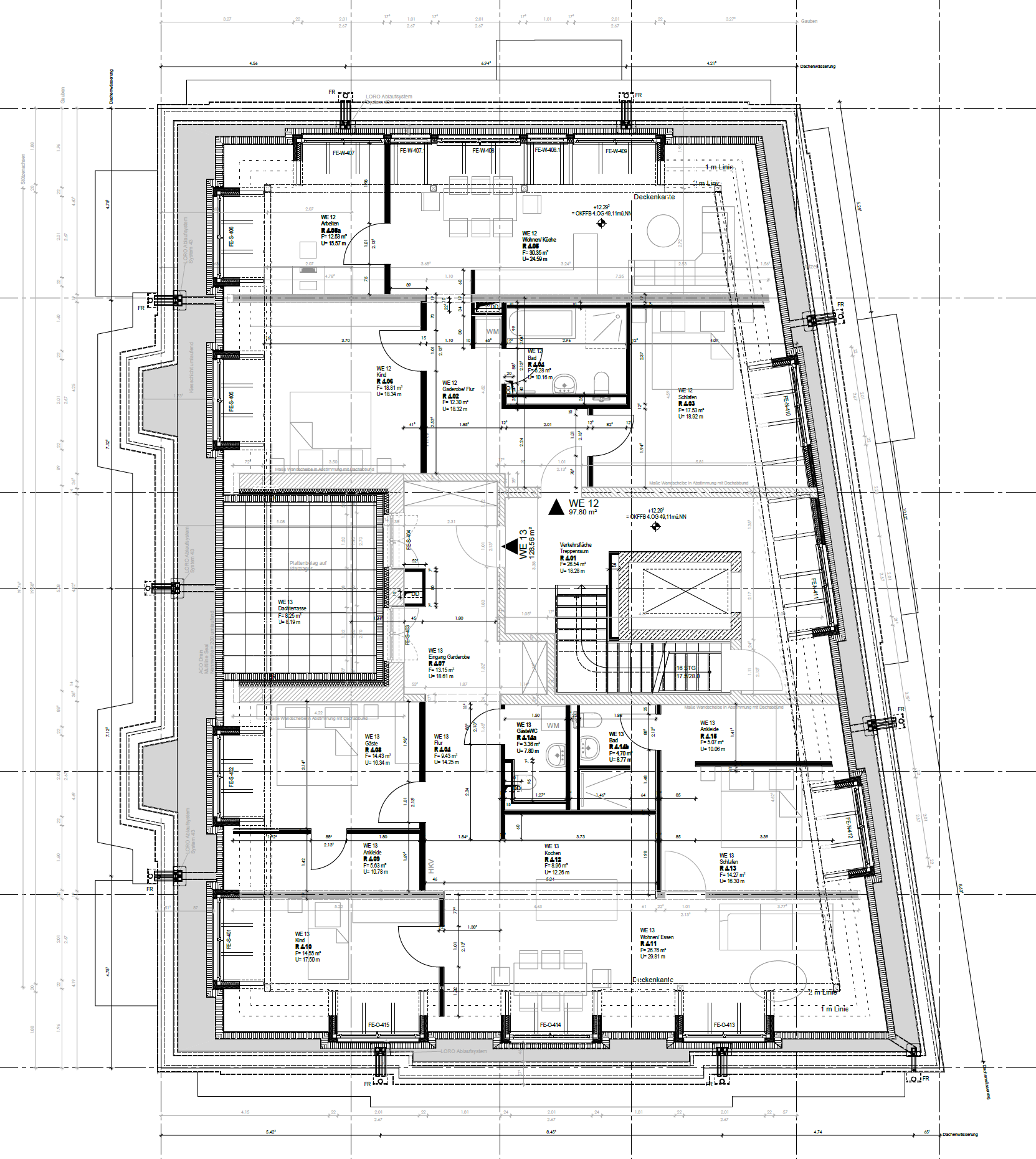 Grundriss Dachgeschoss