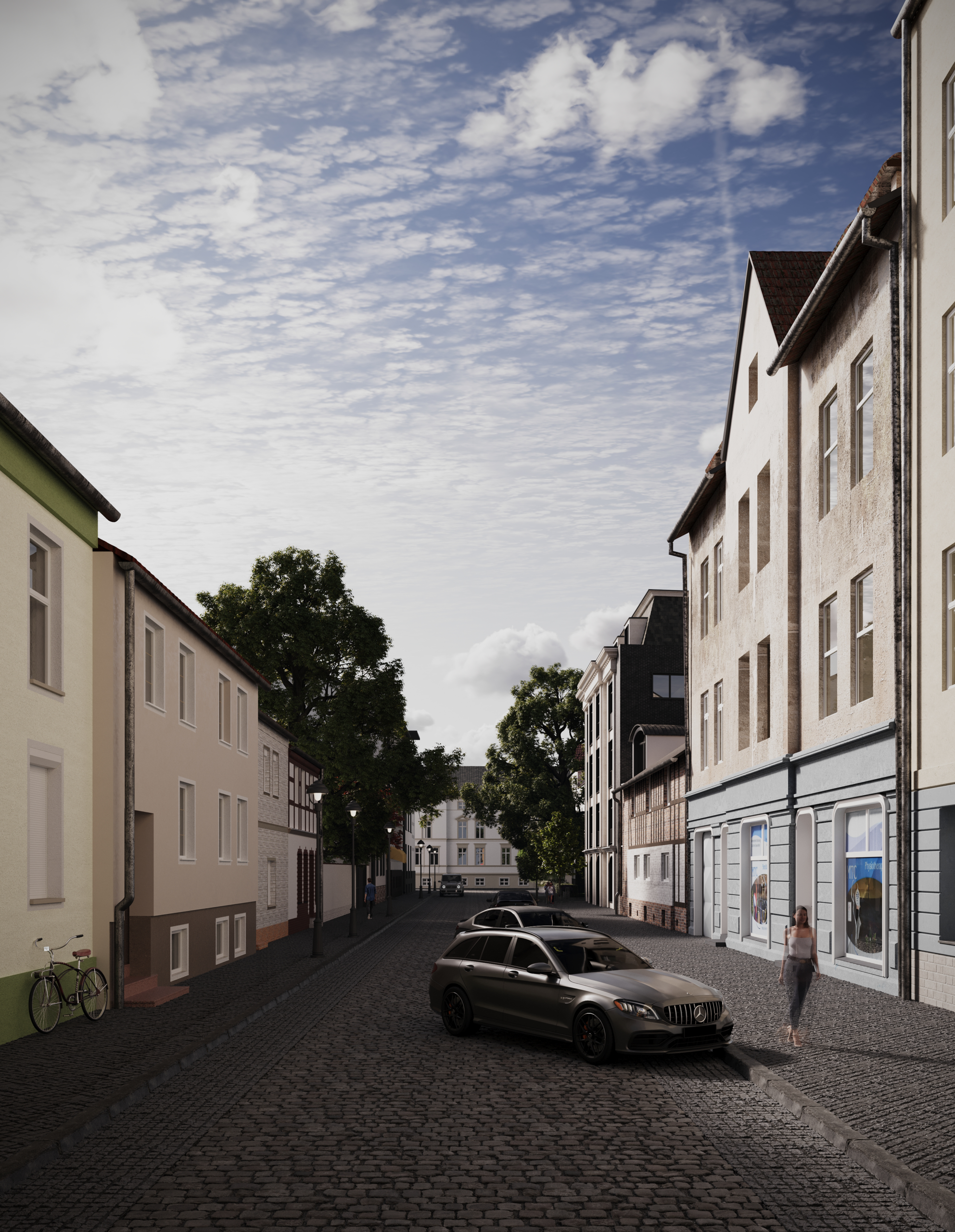 Mittelstraße Residenz Nauen – Außenansicht